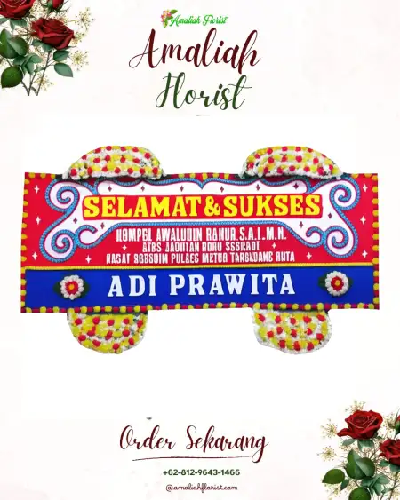 Papan Bunga Ucapan Selamat Ponjalae